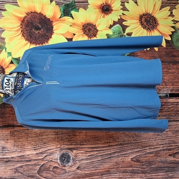 Blue top sport-tek 1/4 zip - Picture 1 of 3